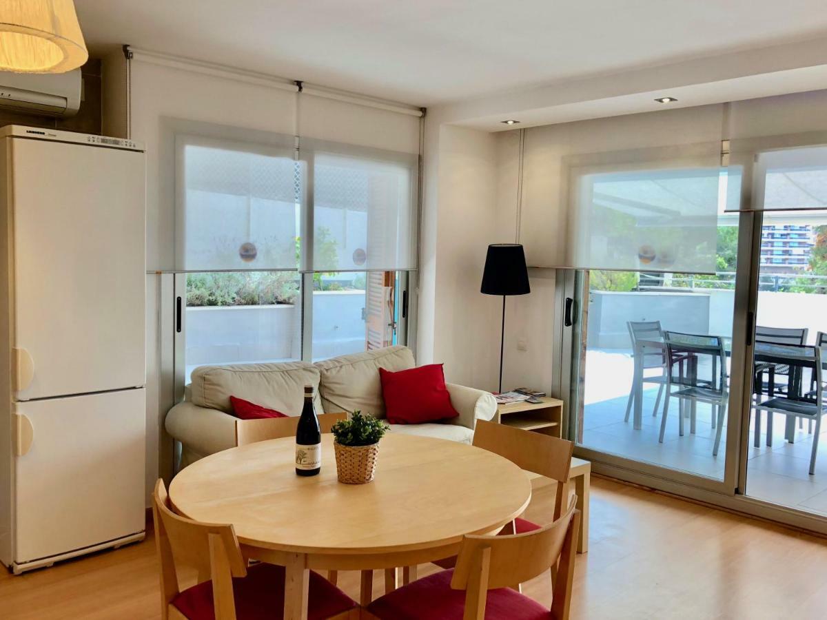 Apartamento Playa Capellans - Gran Terraza Σαλού Εξωτερικό φωτογραφία